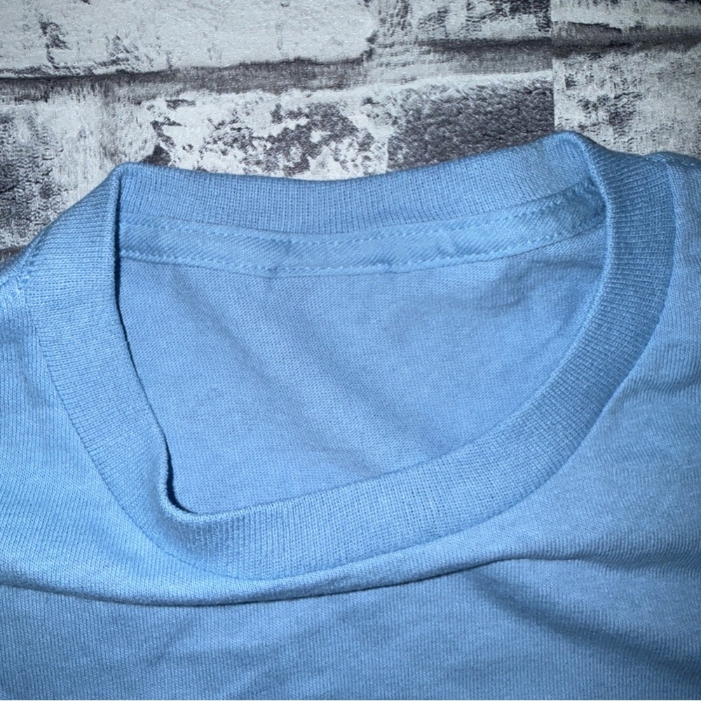 Fashion Nova Mens size L Graphic T Shirt Blue Lion King - Cut Tag Never Worn - Picture 2 of 4
